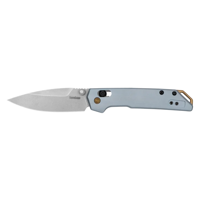 Mini Iridium  Knife - Stainless Steel/blue