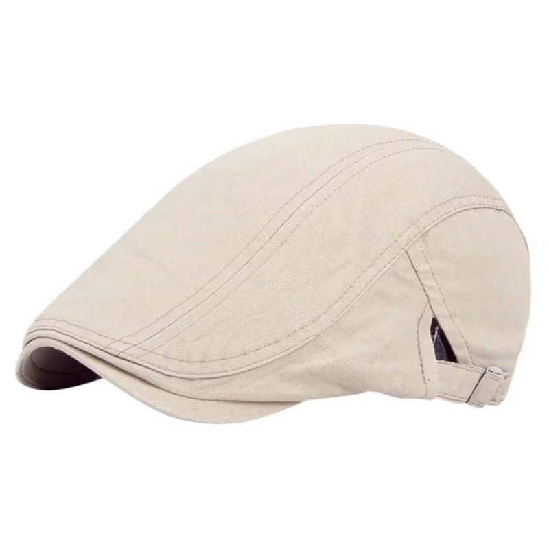 Men Solid Vintage Golf Caps