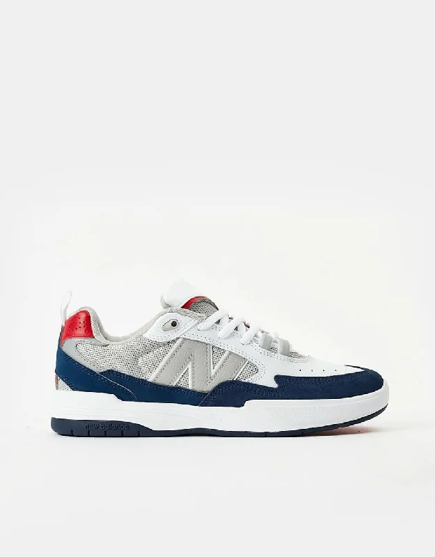 Women's Skateboarding Shoes with Reflective Details in Silver for Night SkatingNew Balance Numeric 808 Skate Shoes - White/Navy Women's Skateboarding Shoes with Reflective Details in Silver for Night SkatingNew Balance Numeric 808 Skate Shoes - White/Navy