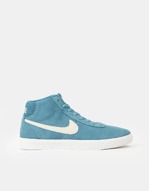 Women's Skateboarding Shoes with Customizable Laces in Sky Blue for PersonalizationNike SB Bruin High Skate Shoes - Noise Aqua/Lt Orewood Brn-Noise Aqua Women's Skateboarding Shoes with Customizable Laces in Sky Blue for PersonalizationNike SB Bruin High Skate Shoes - Noise Aqua/Lt Orewood Brn-Noise Aqua
