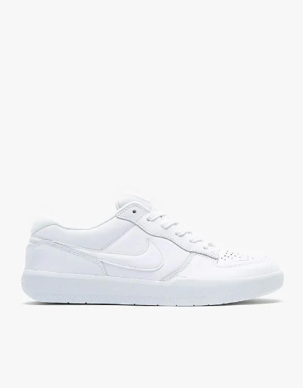 Retro - Style Women's Skateboarding Shoes in Mustard for a Nostalgic LookNike SB Force 58 Premium Leather Skate Shoes - White/White-White-White Retro - Style Women's Skateboarding Shoes in Mustard for a Nostalgic LookNike SB Force 58 Premium Leather Skate Shoes - White/White-White-White