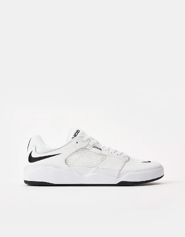 High - Top Support Women's Skateboarding Shoes in Red for Ankle ProtectionNike SB Ishod Premium Skate Shoes - White/Black-White-Black High - Top Support Women's Skateboarding Shoes in Red for Ankle ProtectionNike SB Ishod Premium Skate Shoes - White/Black-White-Black