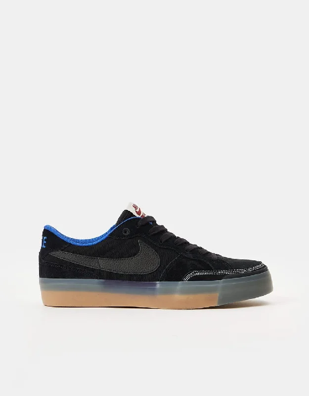 Women's Skateboarding Shoes with Vulcanized Construction in Green for FlexibilityNike SB Pogo Premium Skate Shoes - Black/Black-Hyper Royal-Gum Light Brown Women's Skateboarding Shoes with Vulcanized Construction in Green for FlexibilityNike SB Pogo Premium Skate Shoes - Black/Black-Hyper Royal-Gum Light Brown