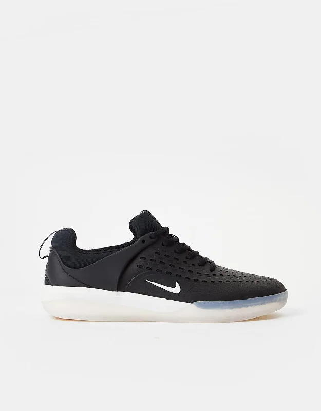 Reinforced Toe Cap Women's Skateboarding Shoes in Purple for Added ProtectionNike SB Zoom Nyjah 3 Skate Shoes - Black/White-Black-Summit White Reinforced Toe Cap Women's Skateboarding Shoes in Purple for Added ProtectionNike SB Zoom Nyjah 3 Skate Shoes - Black/White-Black-Summit White