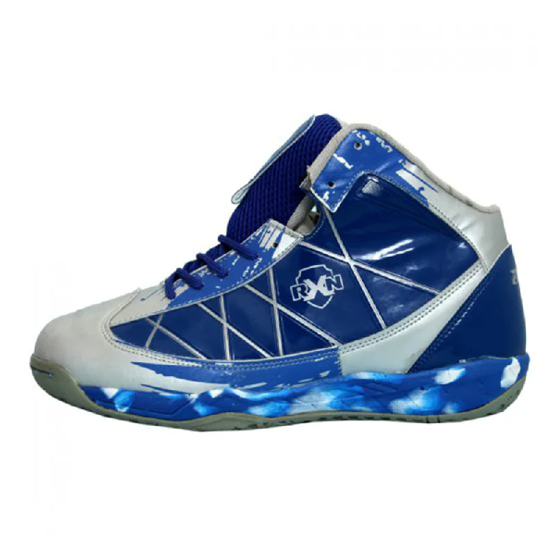 Women's basketball shoes with a personalized monogram optionRXN Jump Pro Basketball Shoes (Blue/Grey) Women's basketball shoes with a personalized monogram optionRXN Jump Pro Basketball Shoes (Blue/Grey)