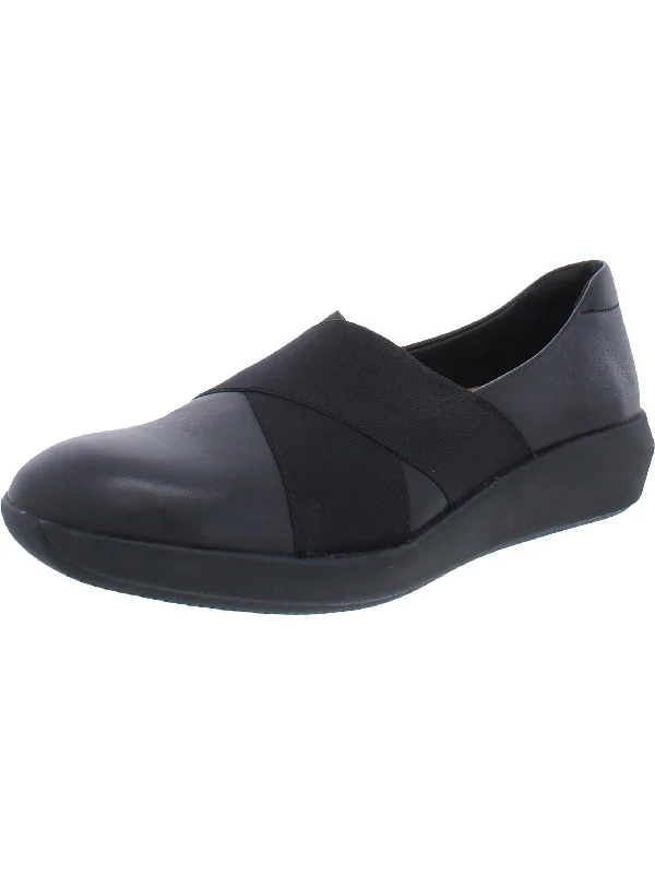 Slip - On Women's Canvas Sneakers in Navy for Easy and Effortless WearTawnia Band Womens Leather Dress Sport Slip-On Sneakers