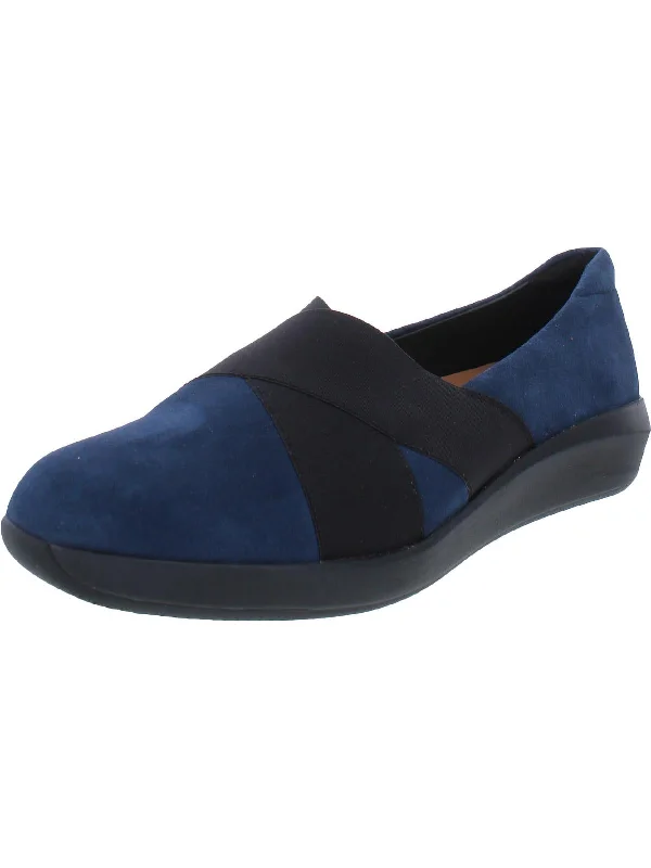 navy suede