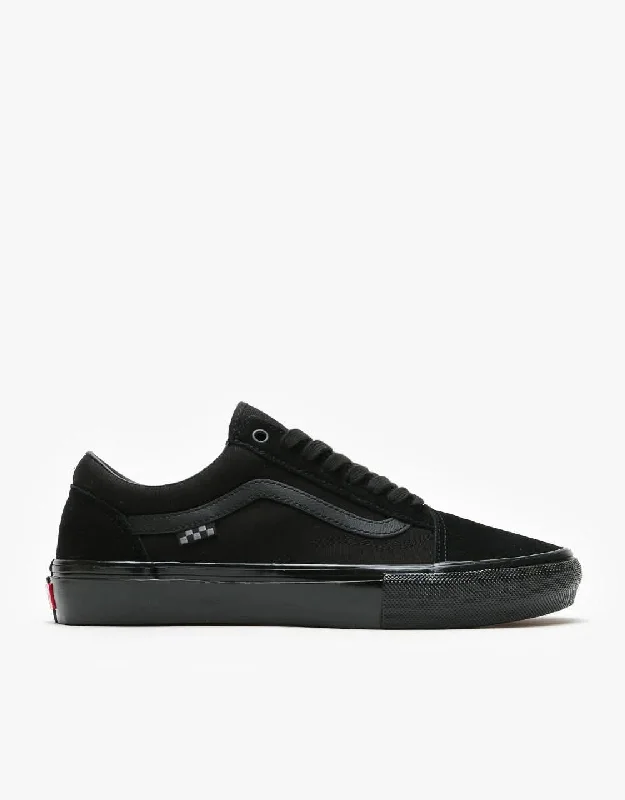 Limited - Edition Women's Skateboarding Shoes in Multicolor for CollectorsVans Skate Old Skool Shoes - Black/Black Limited - Edition Women's Skateboarding Shoes in Multicolor for CollectorsVans Skate Old Skool Shoes - Black/Black