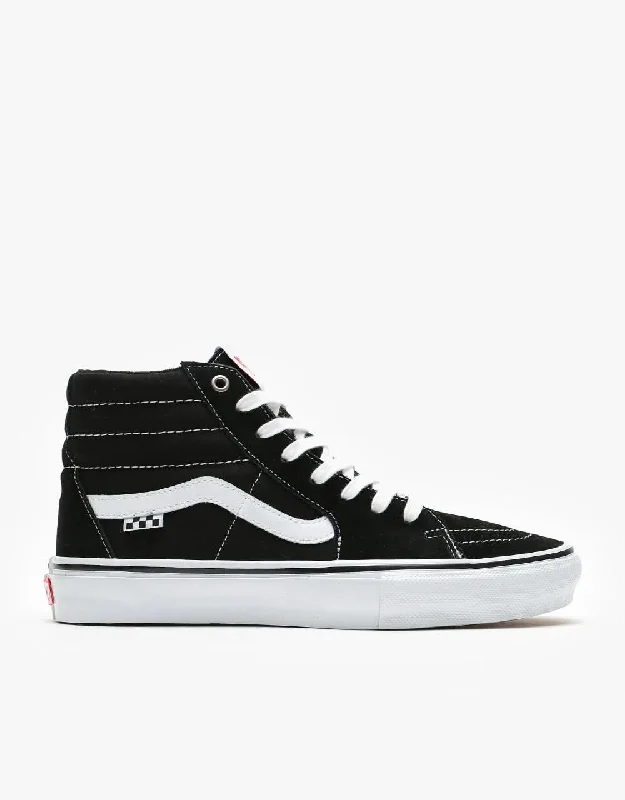 Non - Slip Gum Sole Women's Skateboarding Shoes in Navy for Maximum TractionVans Skate Sk8-Hi Shoes - Black/White Non - Slip Gum Sole Women's Skateboarding Shoes in Navy for Maximum TractionVans Skate Sk8-Hi Shoes - Black/White