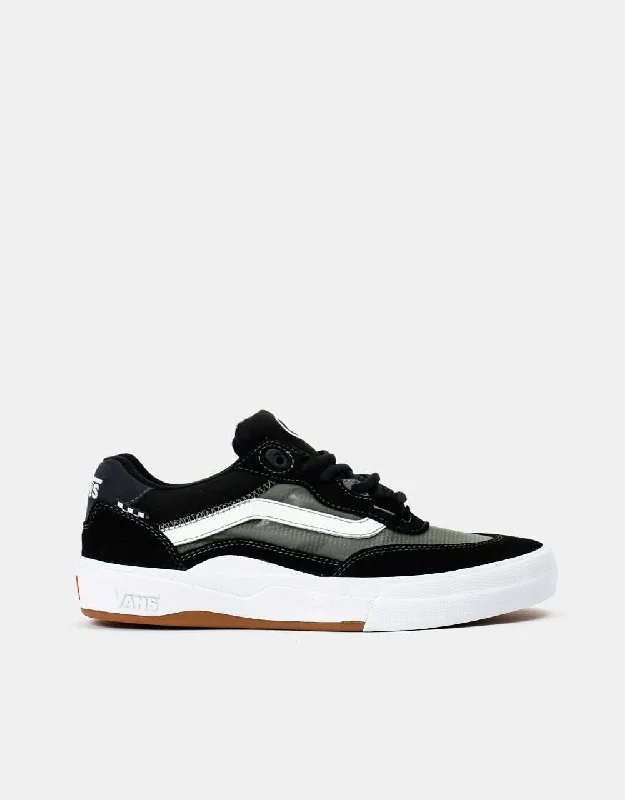 Women's Skateboarding Shoes with Customizable Laces in Sky Blue for PersonalizationVans Wayvee Skate Shoes - Black/White Women's Skateboarding Shoes with Customizable Laces in Sky Blue for PersonalizationVans Wayvee Skate Shoes - Black/White