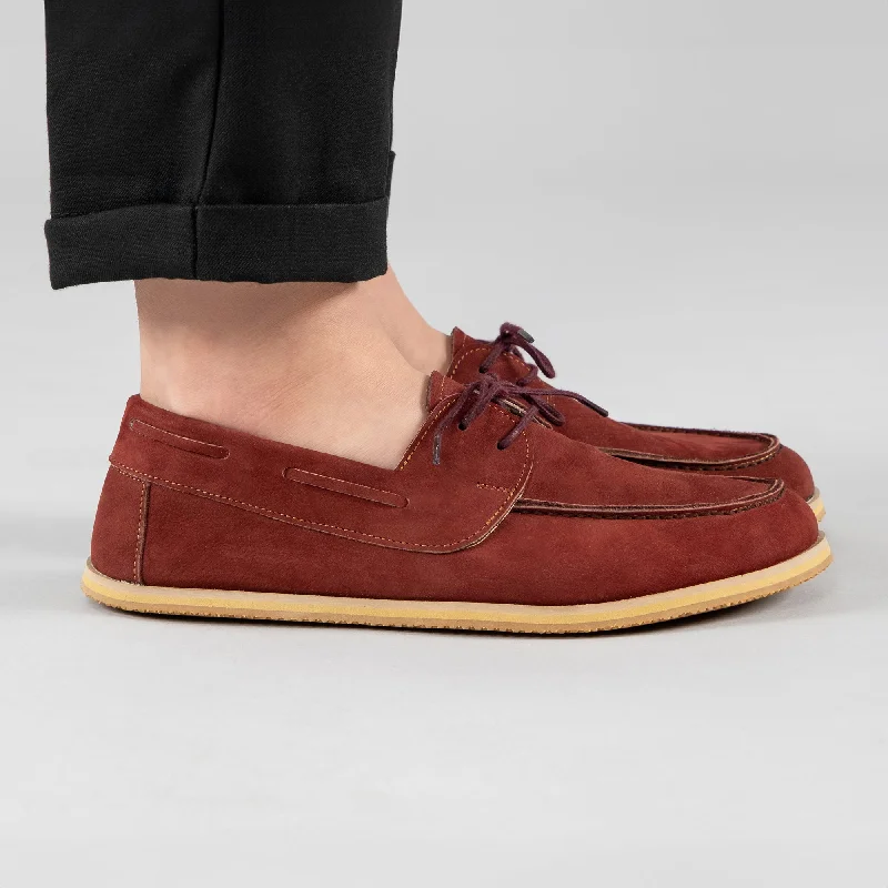 Women's Barefoot Shoes with a Removable Insole in Purple for Customized ComfortWomen's Burgundy Boat Shoes Women's Barefoot Shoes with a Removable Insole in Purple for Customized ComfortWomen's Burgundy Boat Shoes
