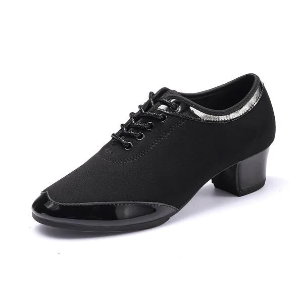 Women's Professional Leather Ballet Dance Shoes in Pink for EnthusiastsWomen's Cloth 5cm Heel Teaching & Practice Shoes Ballroom Dance Shoes Women's Professional Leather Ballet Dance Shoes in Pink for EnthusiastsWomen's Cloth 5cm Heel Teaching & Practice Shoes Ballroom Dance Shoes