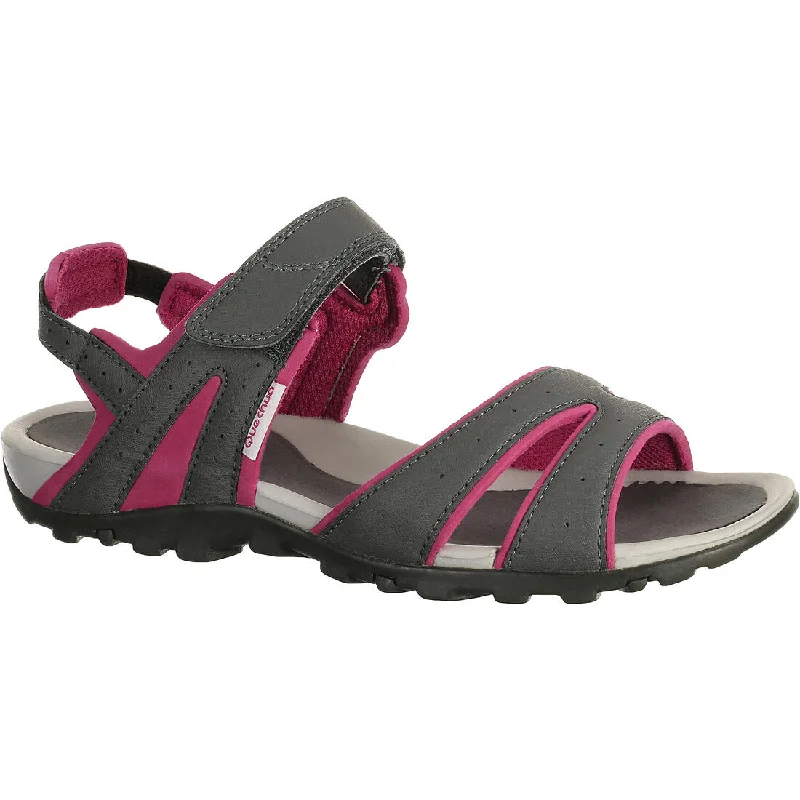 Vegan - Friendly Material Women's Hiking Shoes in Charcoal for Ethical TrekkingWomen's Hiking Sandals NH100 Vegan - Friendly Material Women's Hiking Shoes in Charcoal for Ethical TrekkingWomen's Hiking Sandals NH100