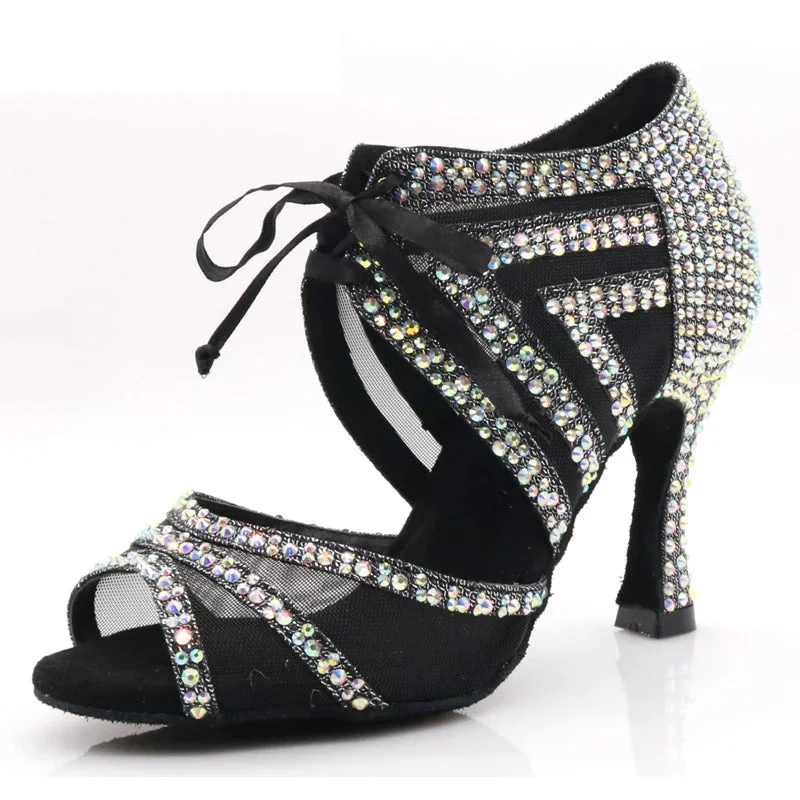 Wide - Toe Box Ballroom Dance Shoes in Orange for Comfortable ToesDS Women's Sparkling Glitter Customized Heel Salsa Dance Jazz Dance Shoes Heel Dance Boots Wide - Toe Box Ballroom Dance Shoes in Orange for Comfortable ToesDS Women's Sparkling Glitter Customized Heel Salsa Dance Jazz Dance Shoes Heel Dance Boots