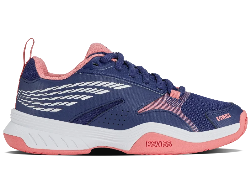 Women's tennis shoes with a brand - logo accent for brand loyalty99190-437-M | SPEEDEX | ESTATE BLUE / WHITE / STRAWBERRY ICE Women's tennis shoes with a brand - logo accent for brand loyalty99190-437-M | SPEEDEX | ESTATE BLUE / WHITE / STRAWBERRY ICE