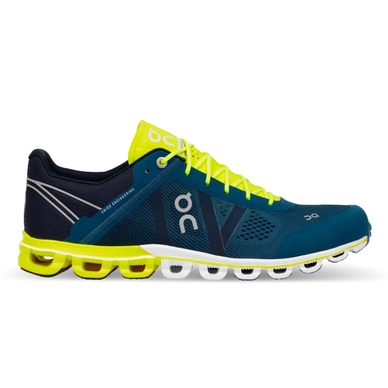 Padded Tongue and Collar Women's Running Shoes in Green for Added ComfortCloudflow 1 Padded Tongue and Collar Women's Running Shoes in Green for Added ComfortCloudflow 1
