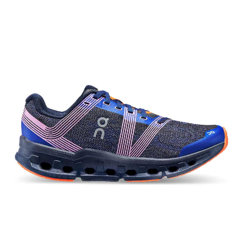 Knit Upper Women's Running Shoes in Pink with Reflective Stripes for Night RunsCloudgo Knit Upper Women's Running Shoes in Pink with Reflective Stripes for Night RunsCloudgo