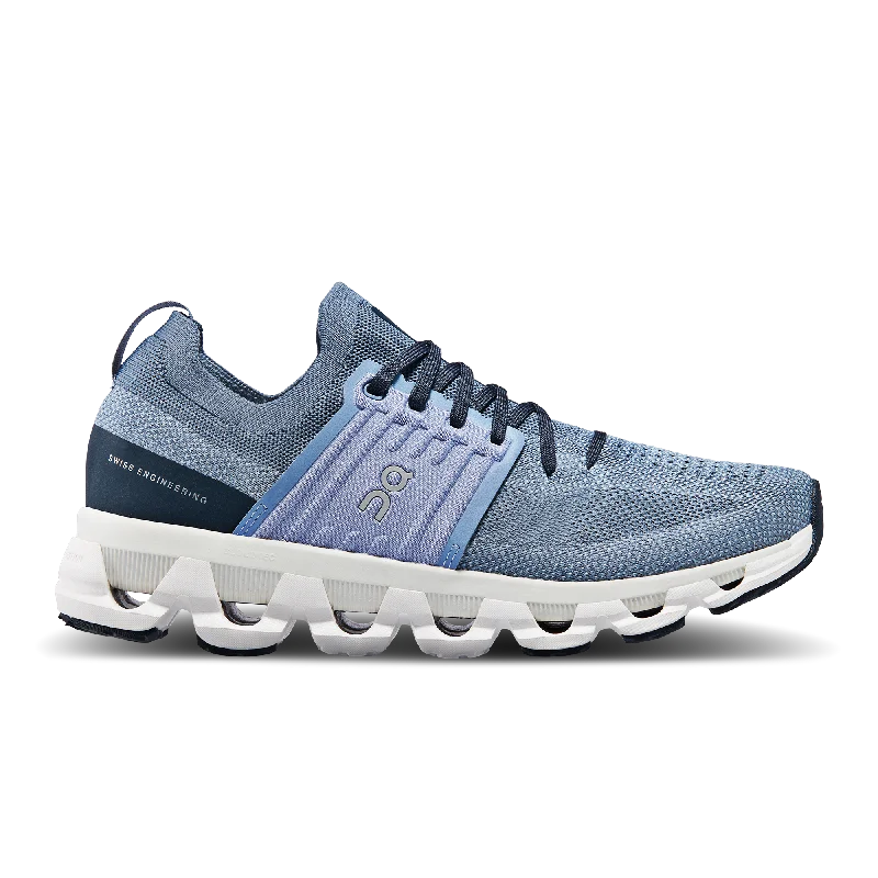 Knit Upper Women's Running Shoes in Pink with Reflective Stripes for Night RunsCloudswift 3 Knit Upper Women's Running Shoes in Pink with Reflective Stripes for Night RunsCloudswift 3