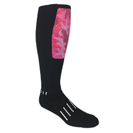 Women's sock sets with matching colorsPink Camo Block - Moxy Deadlift Socks