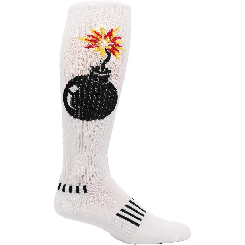 Women's seamless crew socks for everyday wearThe Bomb - Moxy Deadlift Socks