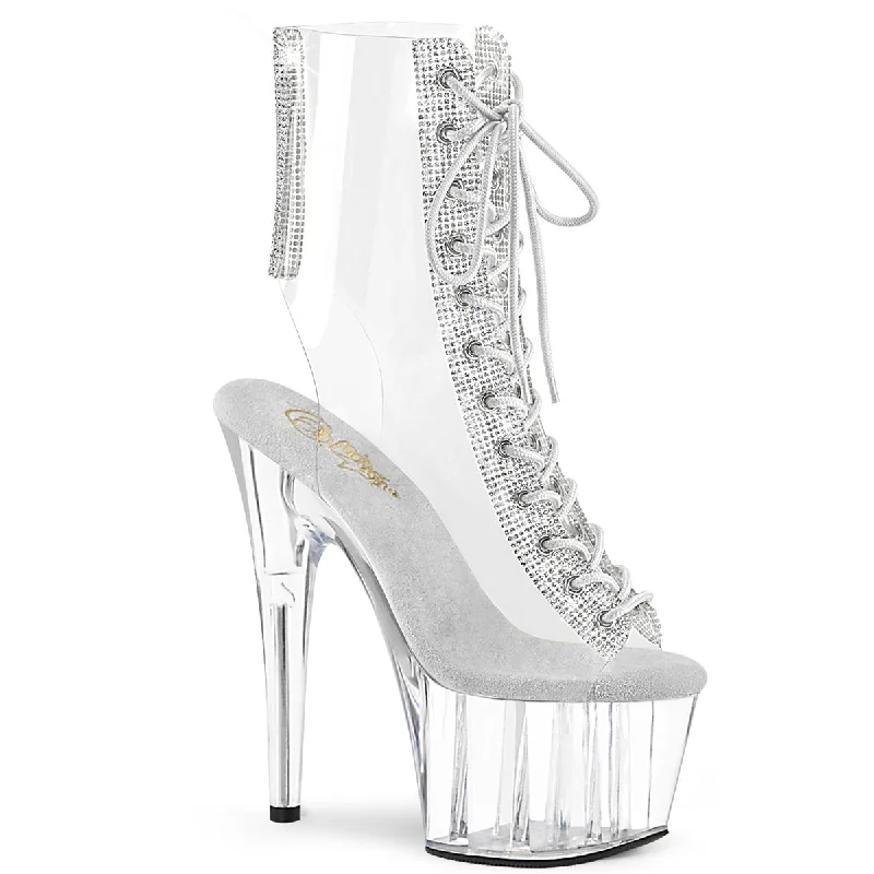 women's ankle boots with floral designAdore-1016C-2