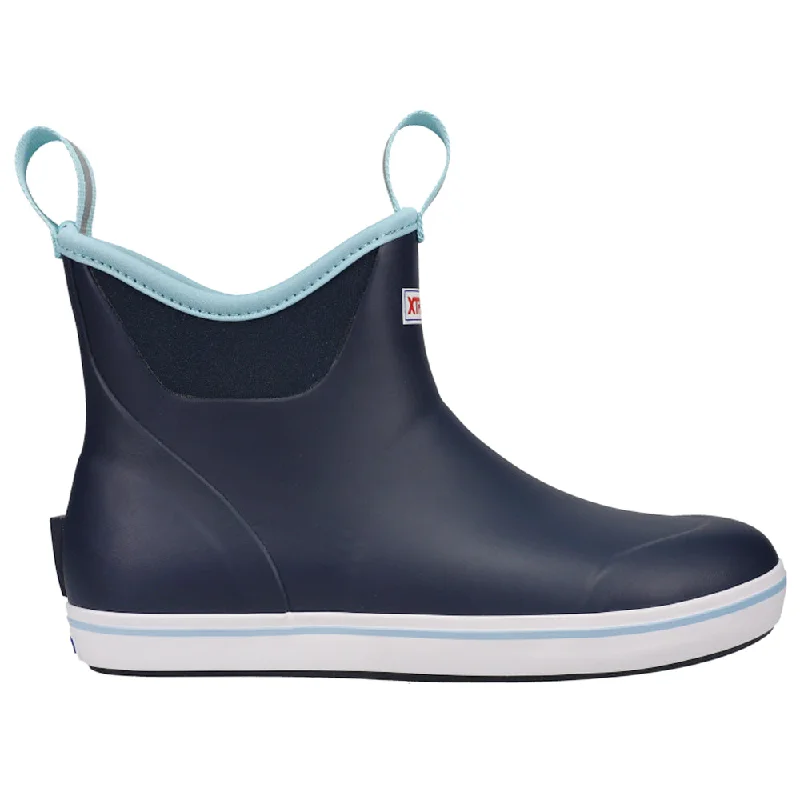 women's ankle boots with unique patternsAnkle Deck 6 inch Pull On Boots