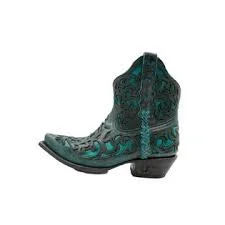 women's moto boots with chain detailBlack Star Boots - Women's Terlingua Dark Teal WBSN007 women's moto boots with chain detailBlack Star Boots - Women's Terlingua Dark Teal WBSN007