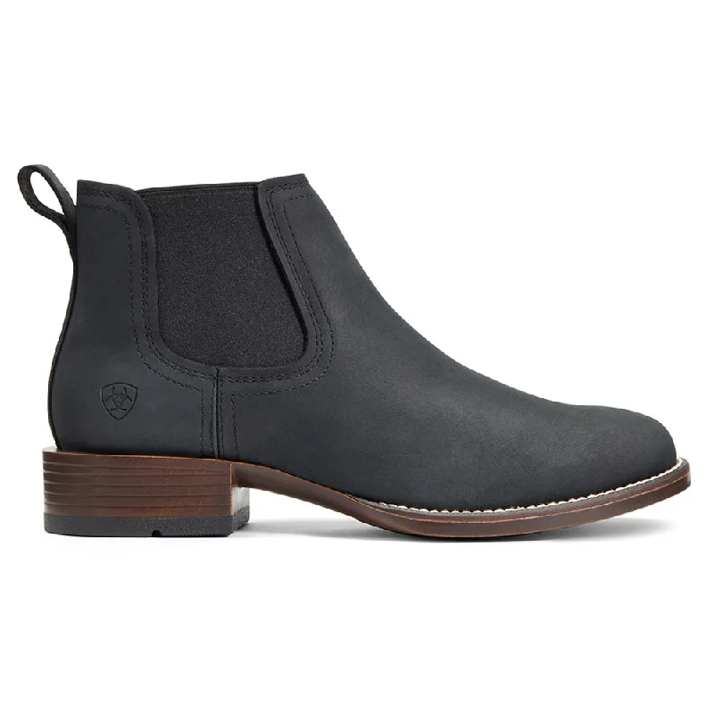 women's lace-up ankle bootsBooker Ultra Round Toe Western Round Toe Chelsea Boots