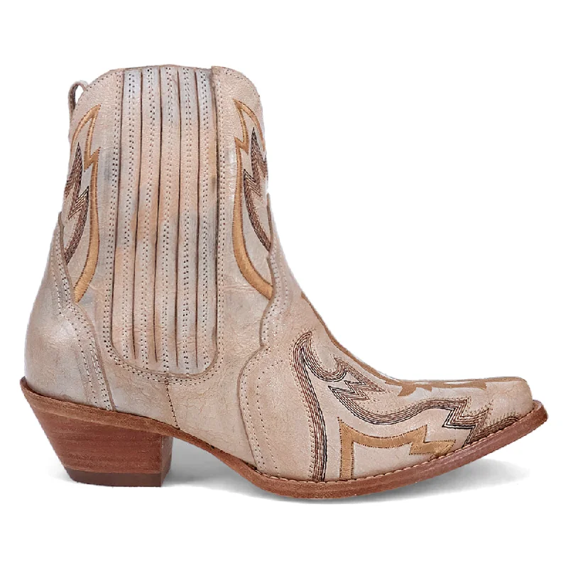 women's ankle boots with square toeBristol Tooled Inlay Embroidered Snip Toe Cowboy Booties