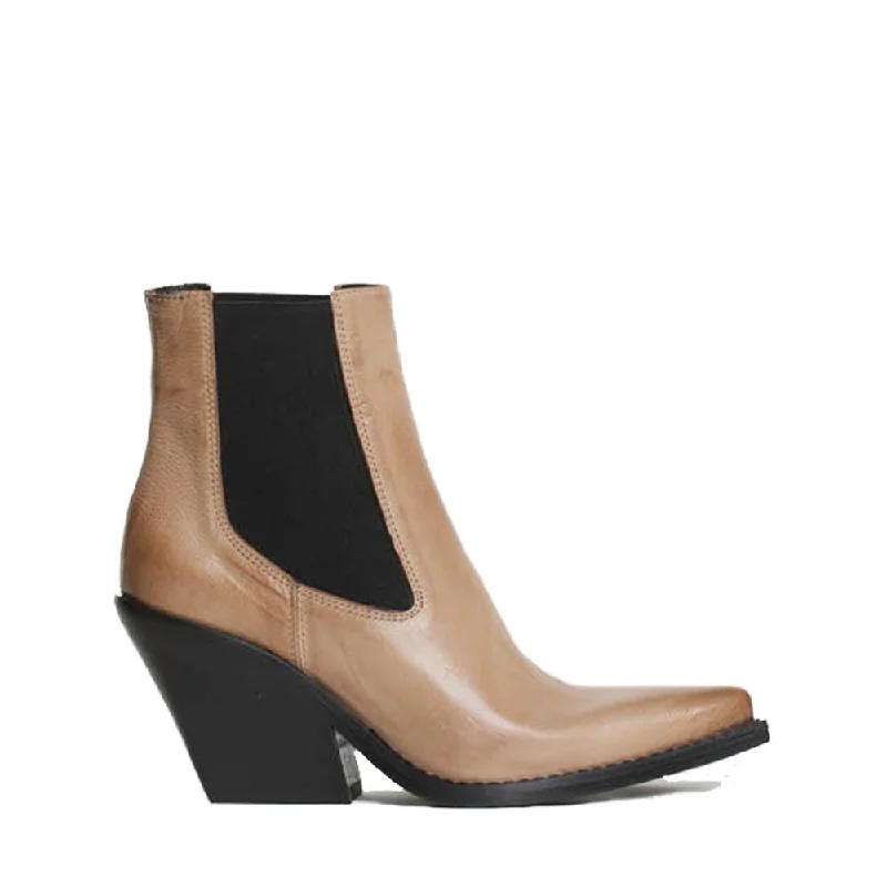 women's ankle boots for wide calvesAdele Sand Ankle Boots