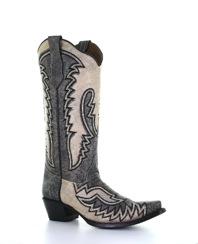 women's waterproof moto bootsCIRCLE G BY CORRAL WOMEN'S BLACK/BONE EMBROIDERED WESTERN BOOTS L5793 women's waterproof moto bootsCIRCLE G BY CORRAL WOMEN'S BLACK/BONE EMBROIDERED WESTERN BOOTS L5793