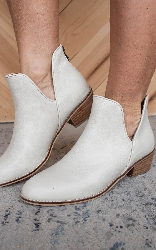 women's booties for fashionCorky's Vanish Booties - Ivory*