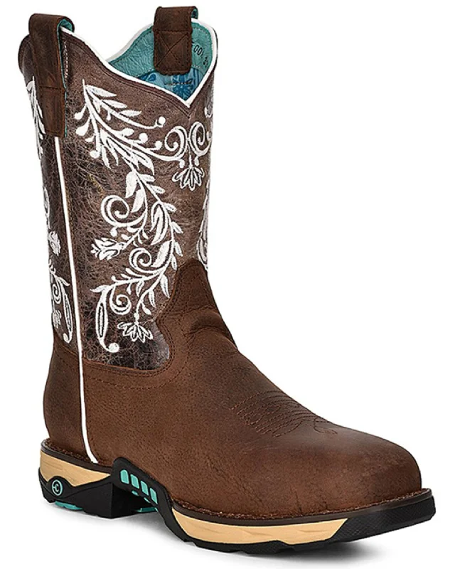 women's western boots with cutoutsCorral Women's Embroidered Water Resistant Work Boots - Composite Toe W5008 women's western boots with cutoutsCorral Women's Embroidered Water Resistant Work Boots - Composite Toe W5008