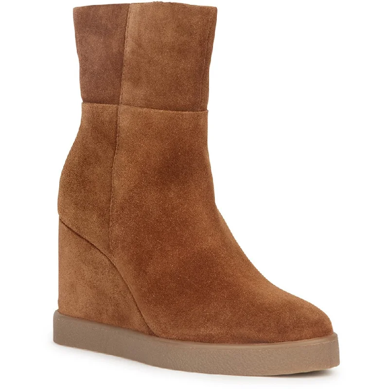 women's ankle boots with glitterGeox D Eildea Wedge B Ankle Boots