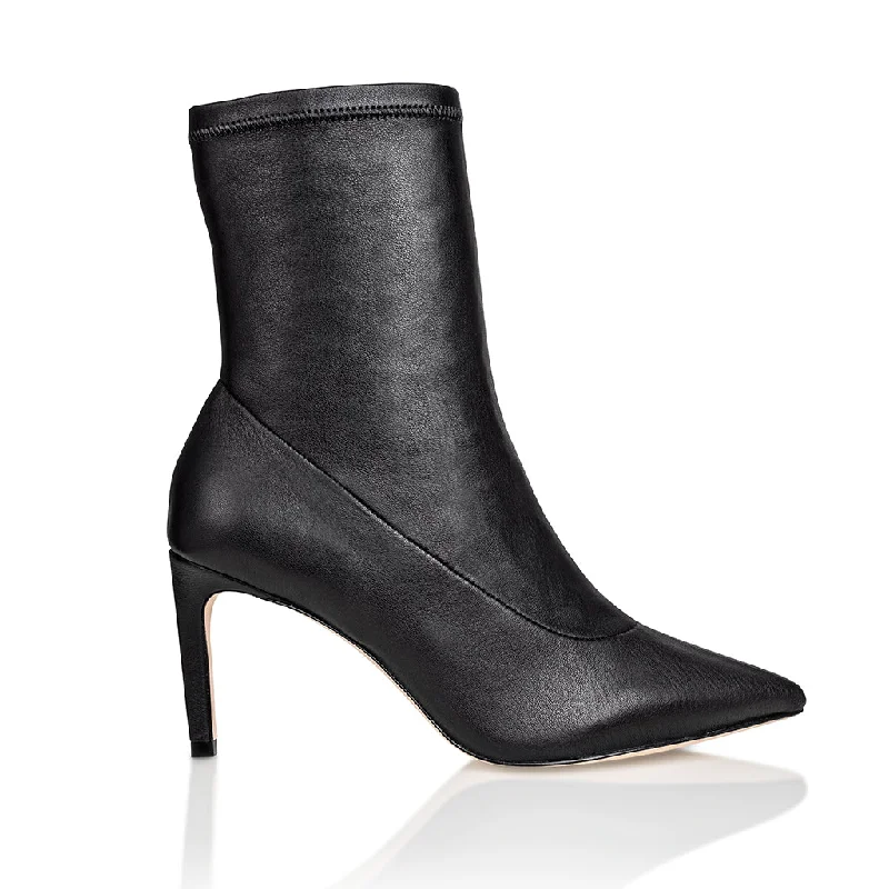 women's booties with studsDakota Luxury Stretch Bootie