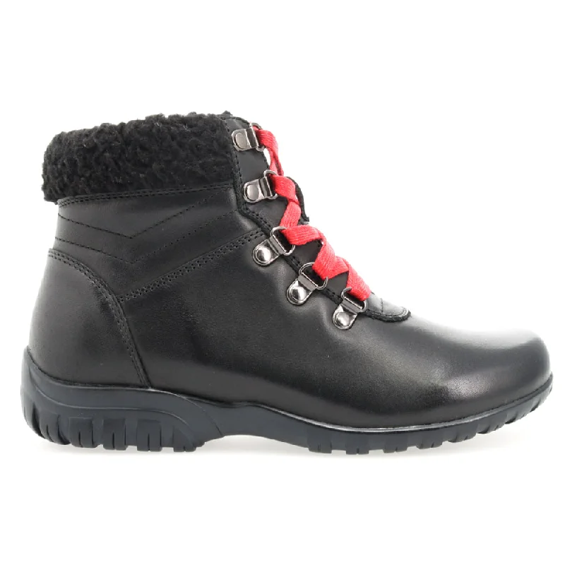 women's ankle boots with over-the-knee lookDasher Winter Lace Up Booties