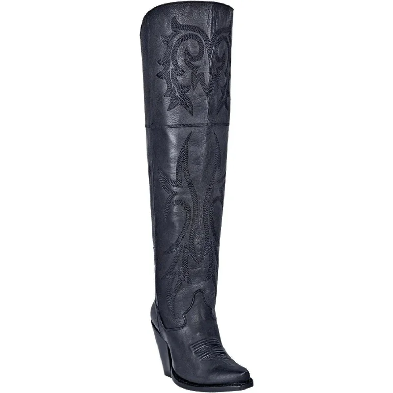 women's high shaft moto bootsDan Post Women’s Jilted Leather Boot DP3789