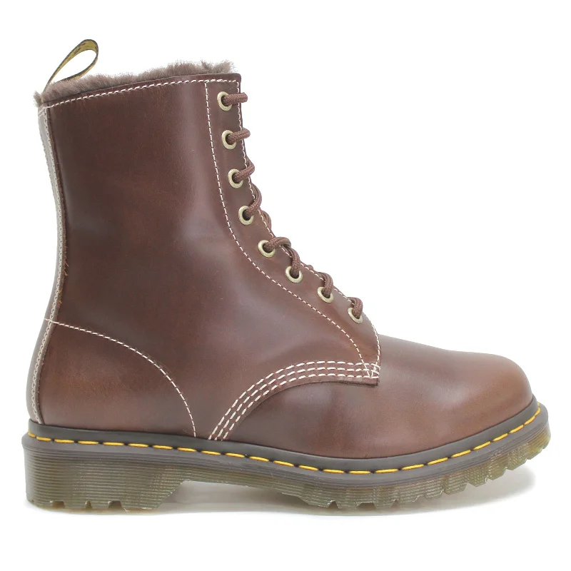 women's platform ankle boots1460 Serena Leather Women's Ankle Boots
