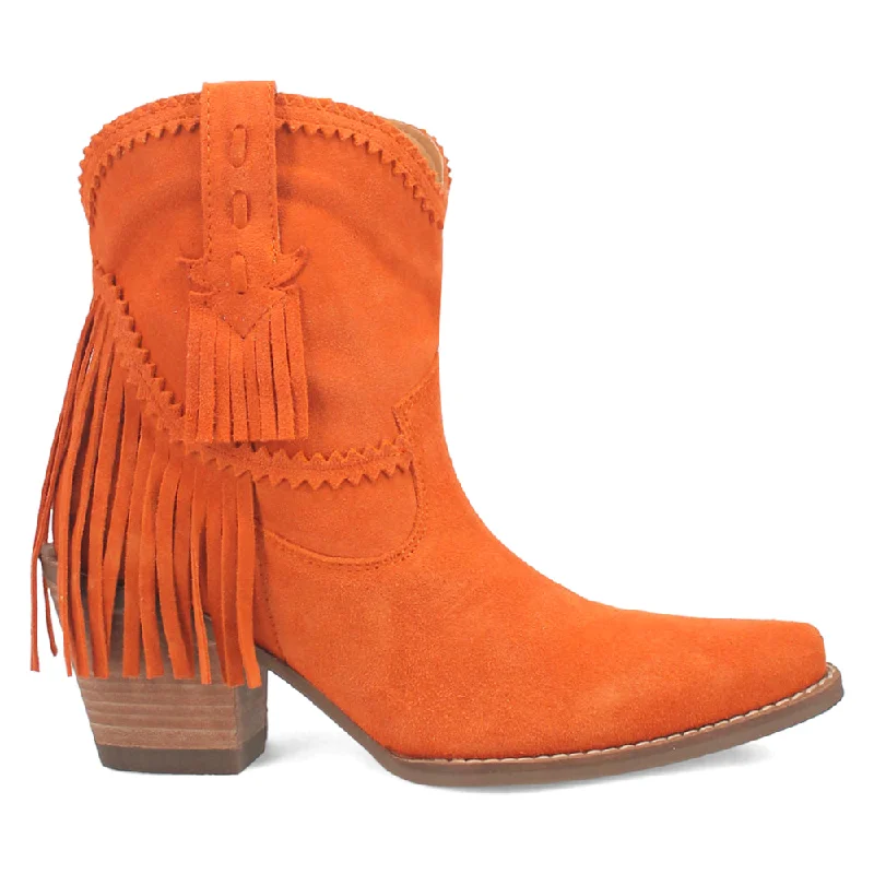 women's combat ankle bootsFandango Fringe Snip Toe Cowboy Booties
