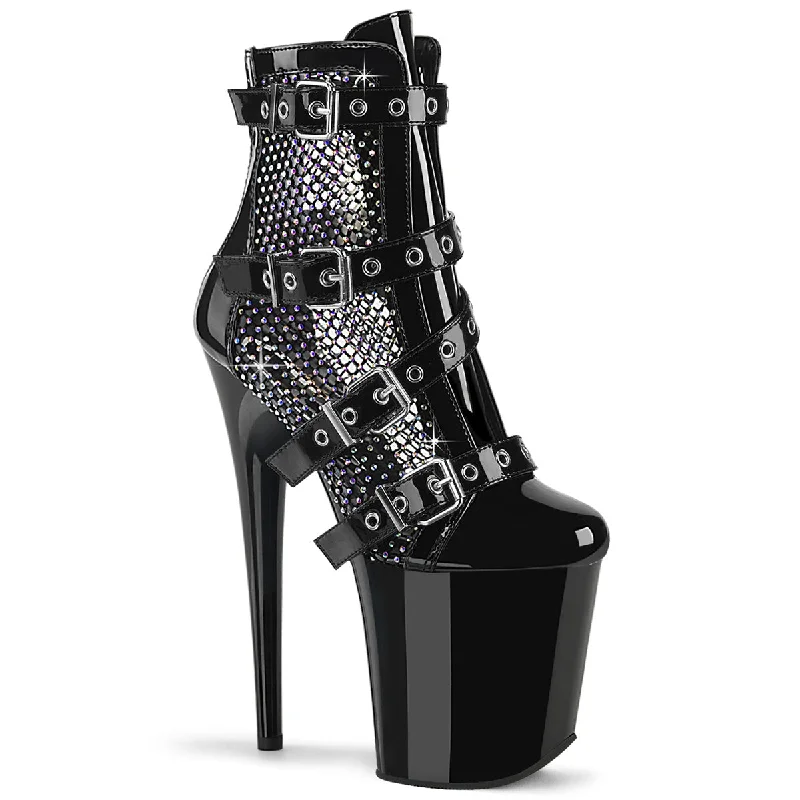 women's ankle boots with hidden wedgeFlamingo-1013RM