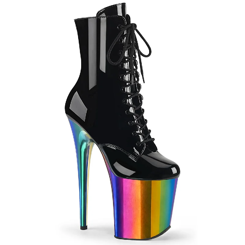 women's ankle boots with block heelsFlamingo-1020RC