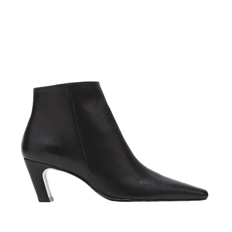 women's ankle boots with square toeXenia Nappa Black Boots