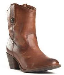 women's western boots with exotic leatherFrye - Jackie Button Short Cognac 3471717-COG women's western boots with exotic leatherFrye - Jackie Button Short Cognac 3471717-COG