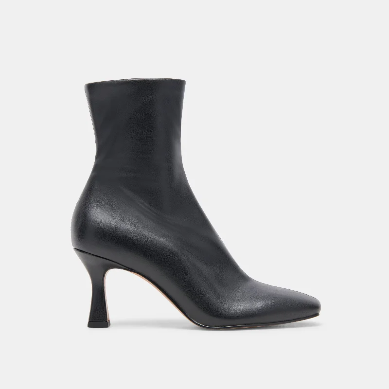 women's suede bootiesGLAMOR BOOTS BLACK STELLA