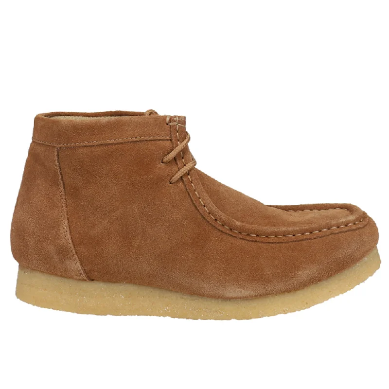 women's ankle boots with square toeGum Sticker Chukka Boots