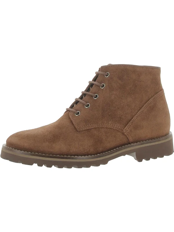 women's booties with fringeHighland Park Womens Suede Anke Chukka Boots