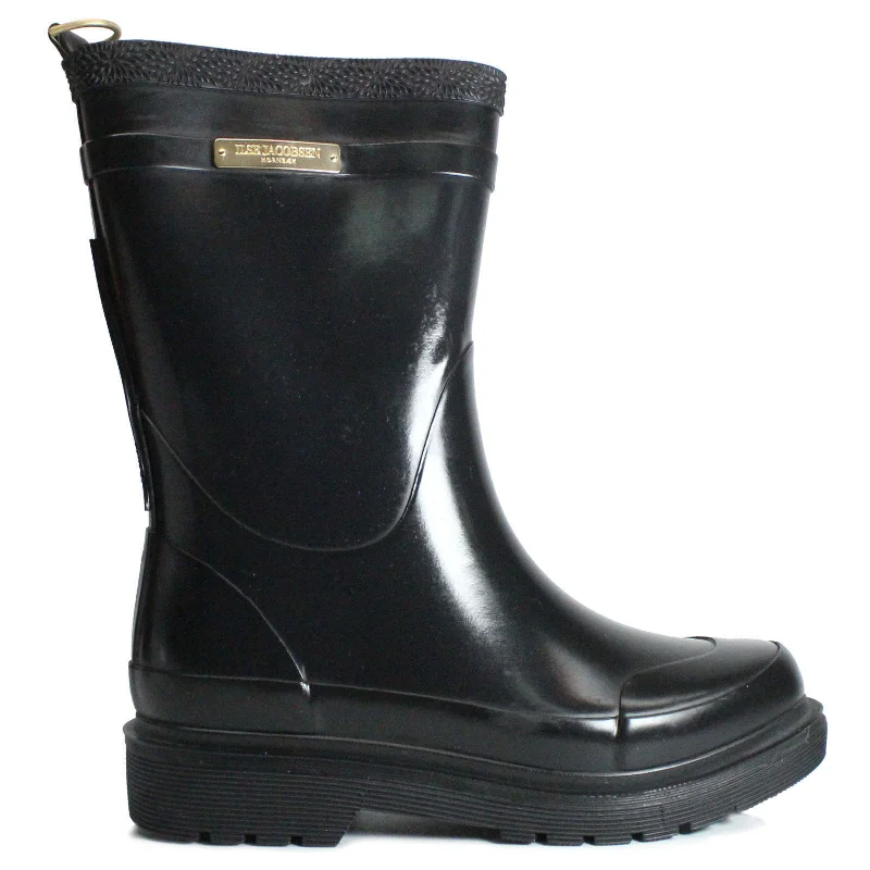 women's ankle boots with kitten heelsRub300 Rubber Women's Medium Wellington Boots