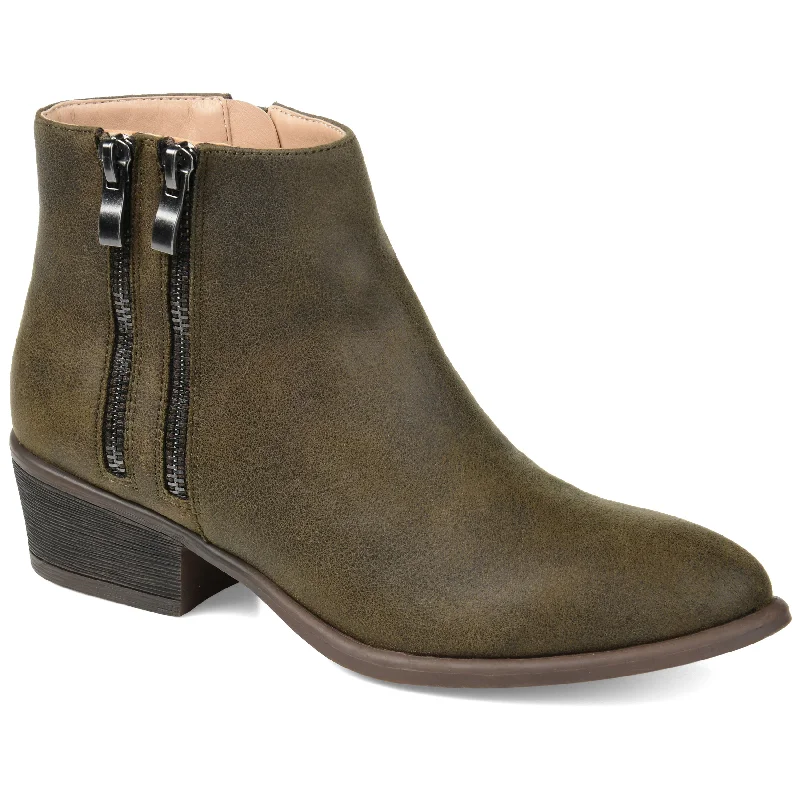 women's booties with block heelJournee Collection Women's Jayda Bootie