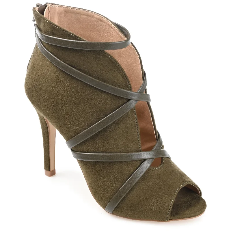 women's booties for knee supportJournee Collection Women's Samara Bootie