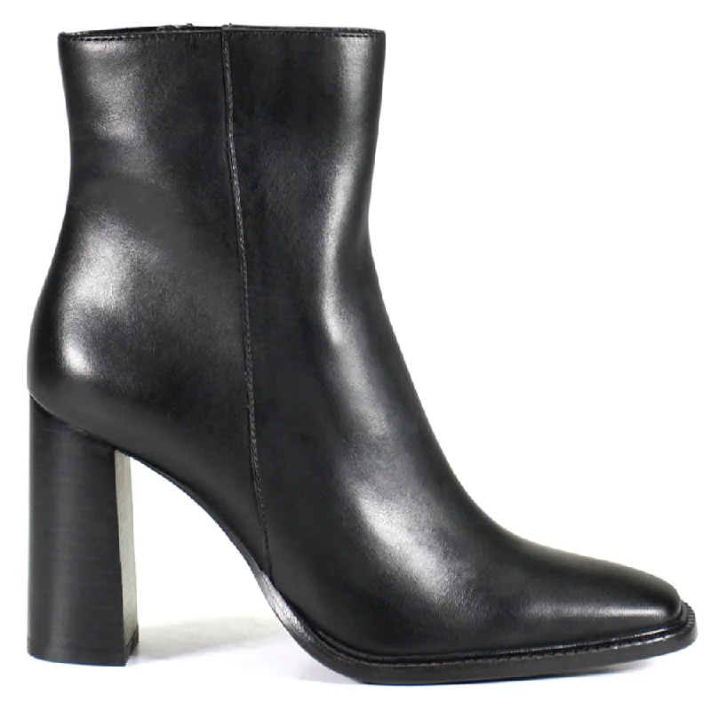 women's ankle boots with tasselKey Switch Zippered Square Toe Booties
